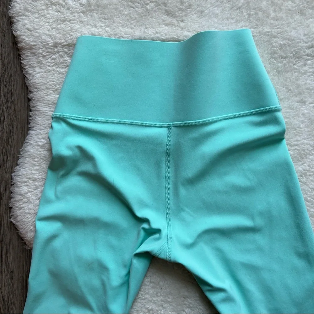 Carbon38 High Waist Mint Green Athletic Leggings